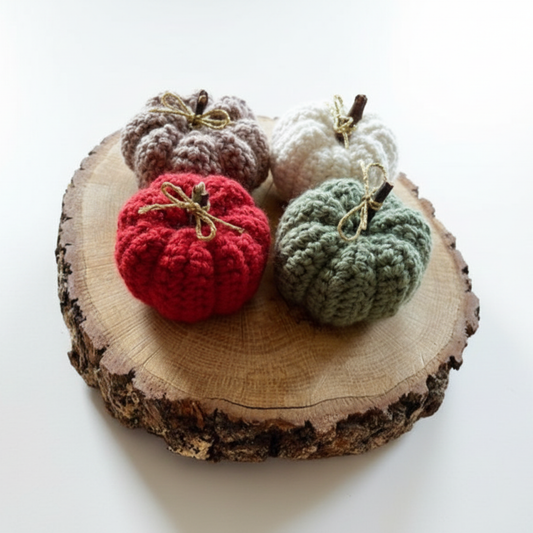 Citrouille au crochet – Décoration automnale