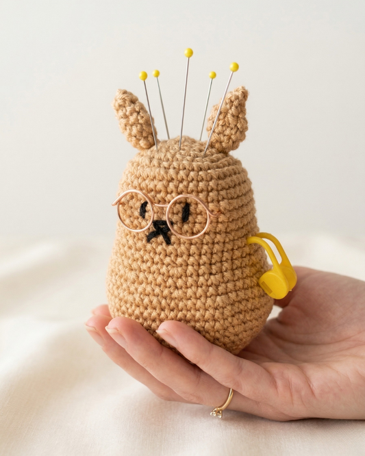 Pique Epingles Leaf Jaune