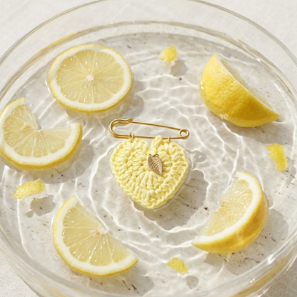 Broche Feuille sculptée été