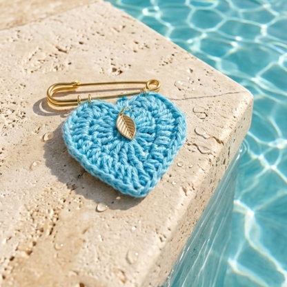 Broche Feuille sculptée