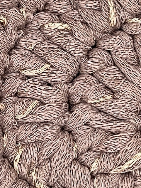 Panier crocheté à la main  "Golden Autumn"