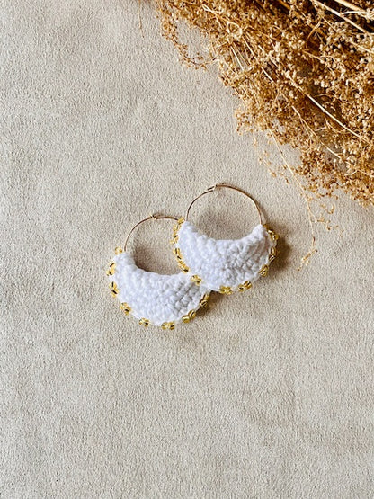 Boucles d'oreilles Lune Féerique