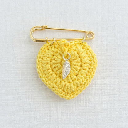 Broche Feuille sculptée