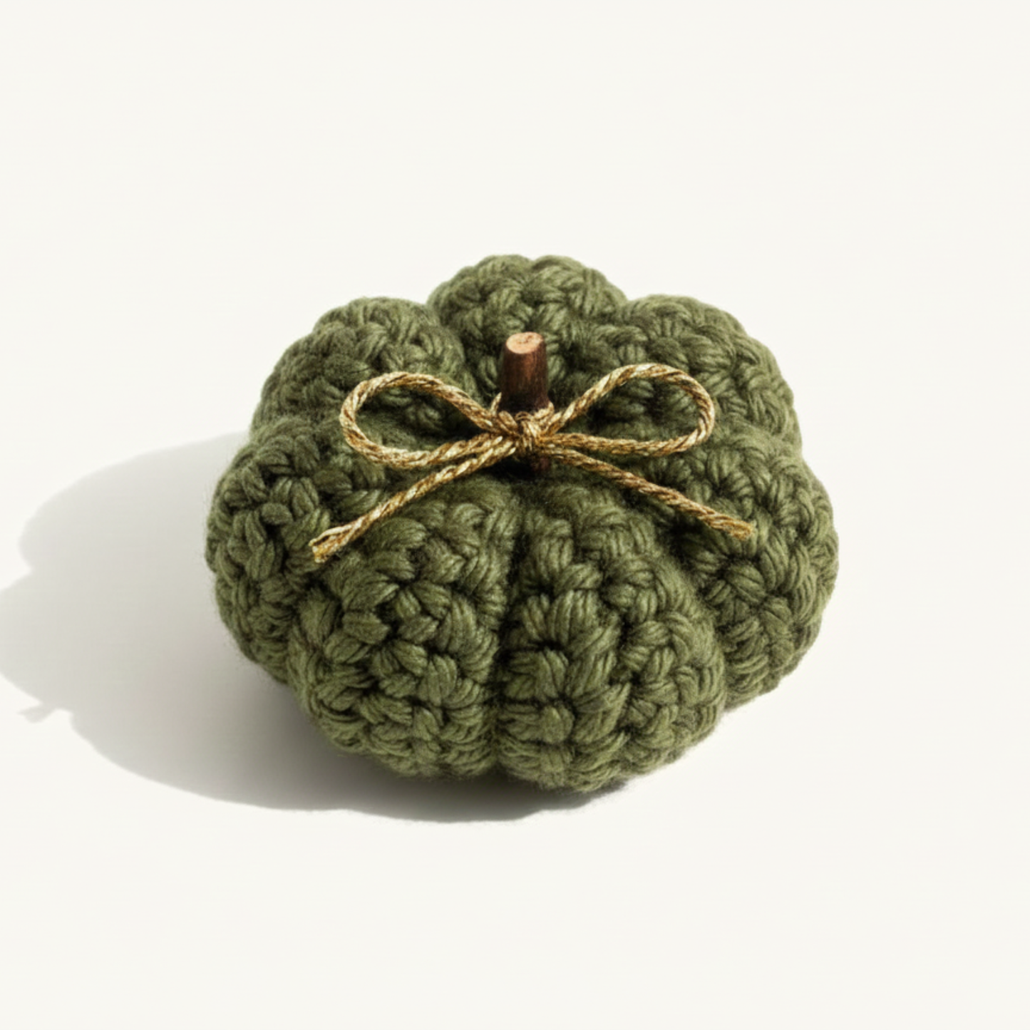 Citrouille au crochet – Décoration automnale