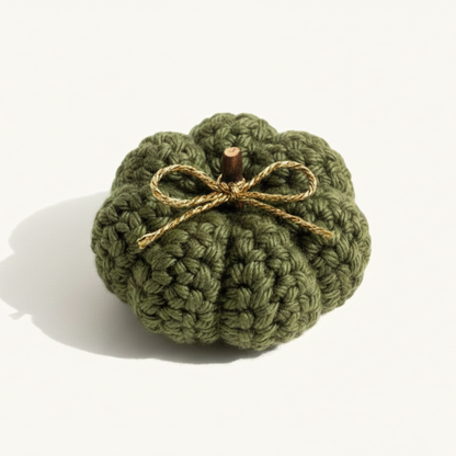 Citrouille au crochet – Décoration automnale