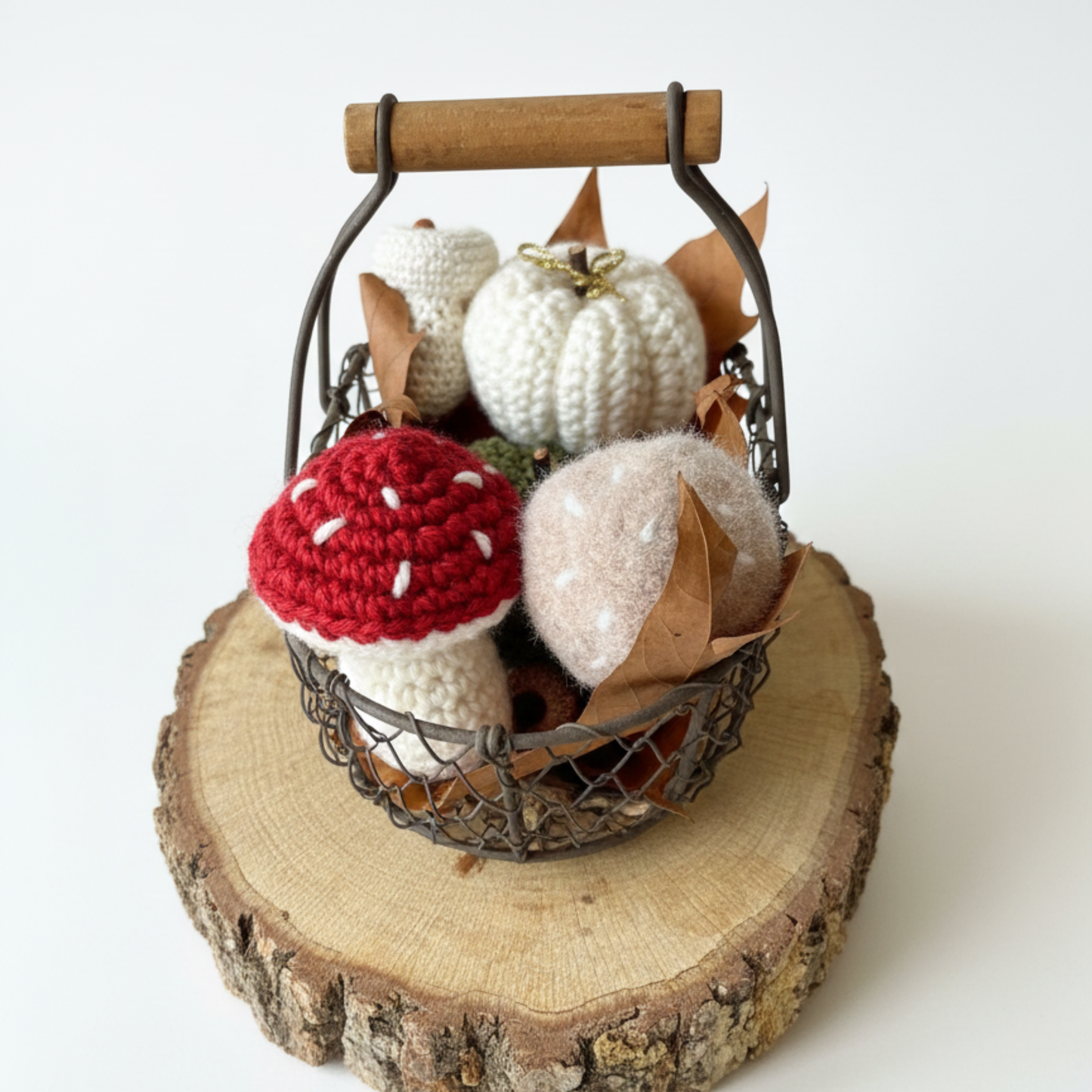 Citrouille au crochet – Décoration automnale