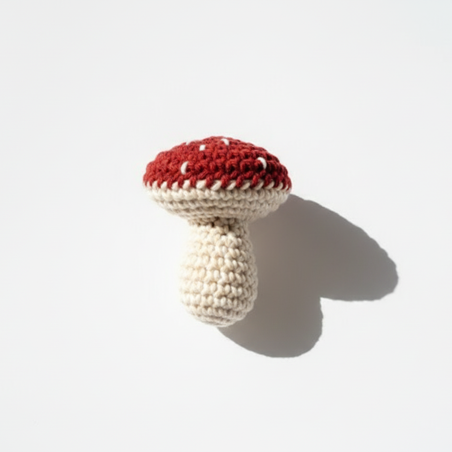 Trio de champignons au crochet