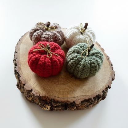 Citrouille au crochet – Décoration automnale