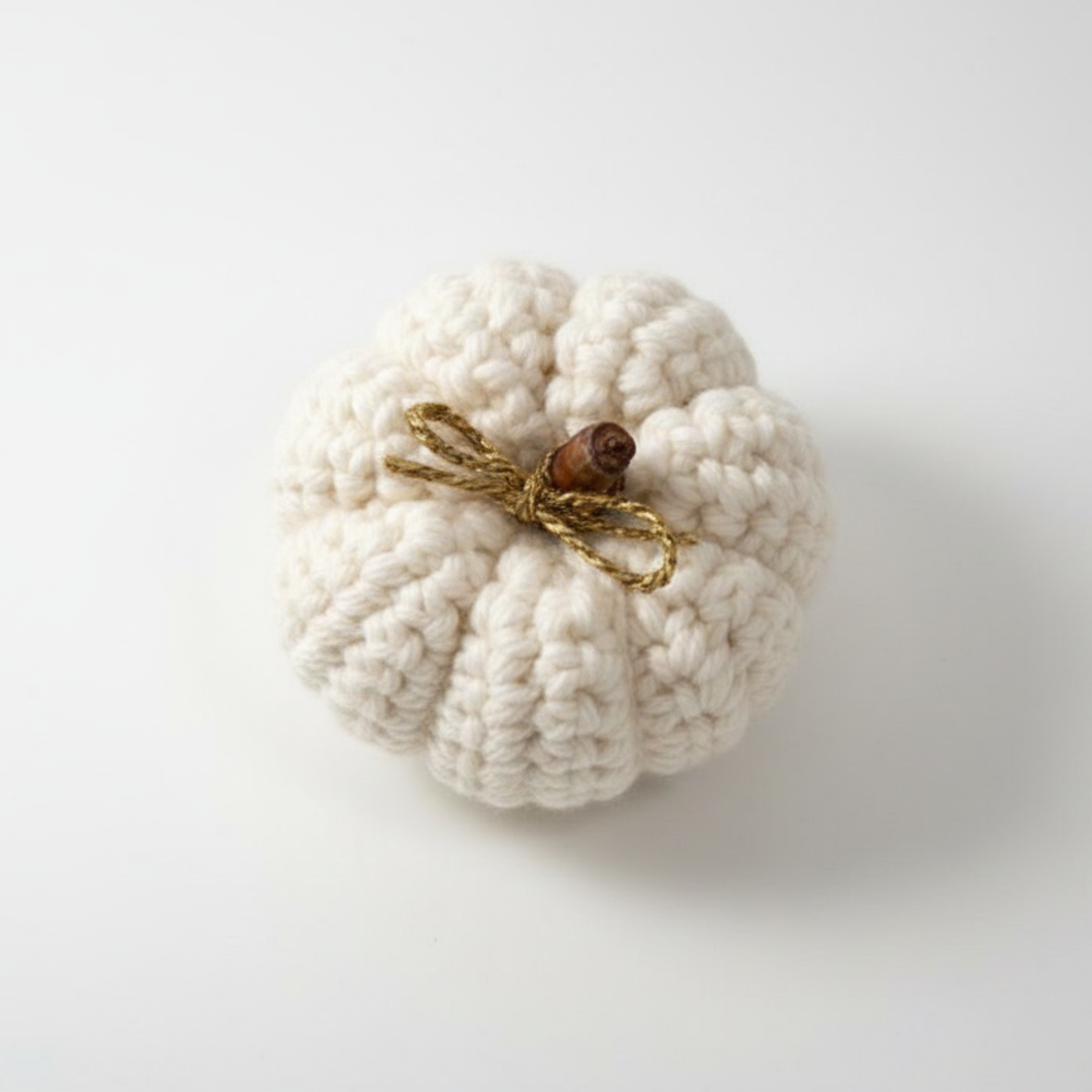 Citrouille au crochet – Décoration automnale