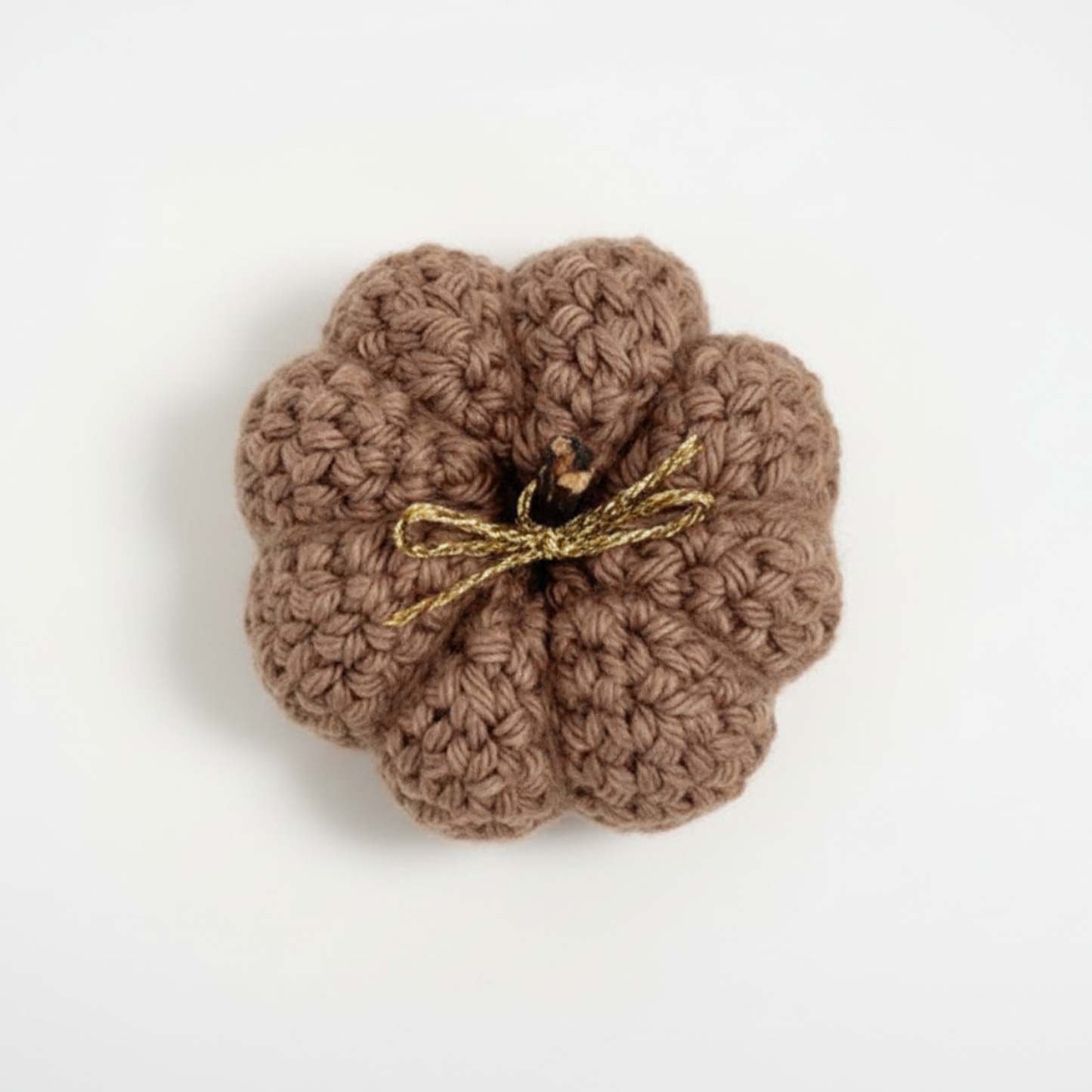 Citrouille au crochet – Décoration automnale