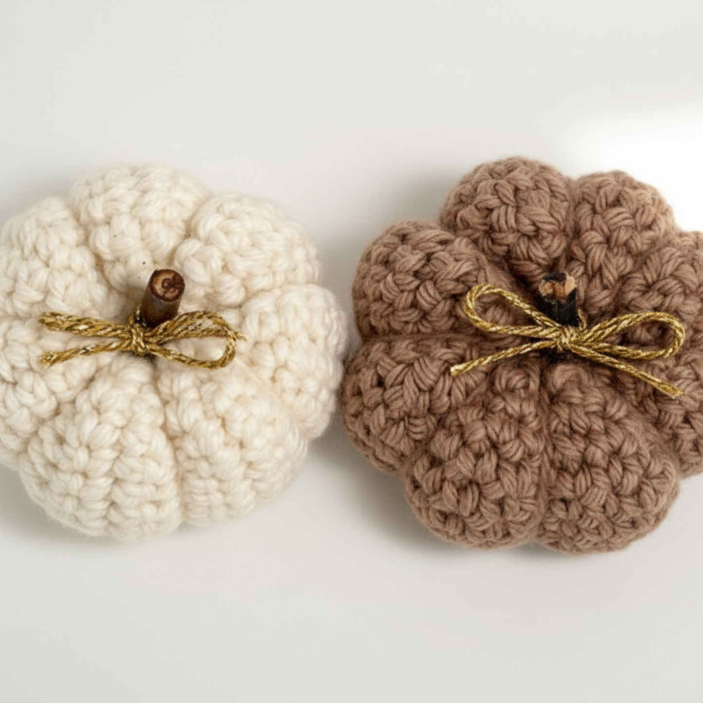Citrouille au crochet – Décoration automnale