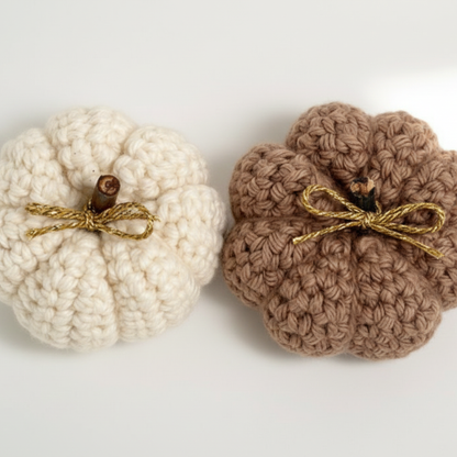 Citrouille au crochet – Décoration automnale