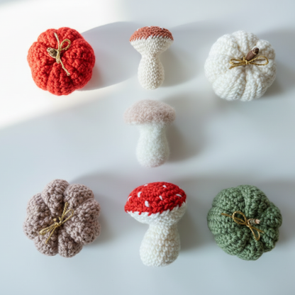 Citrouille au crochet – Décoration automnale
