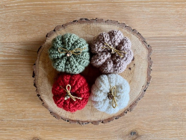 Citrouille au crochet – Décoration automnale