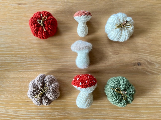 Citrouille au crochet – Décoration automnale