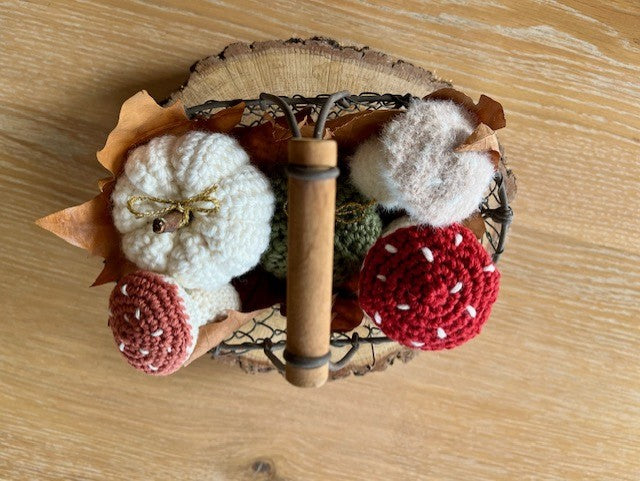 Citrouille au crochet – Décoration automnale