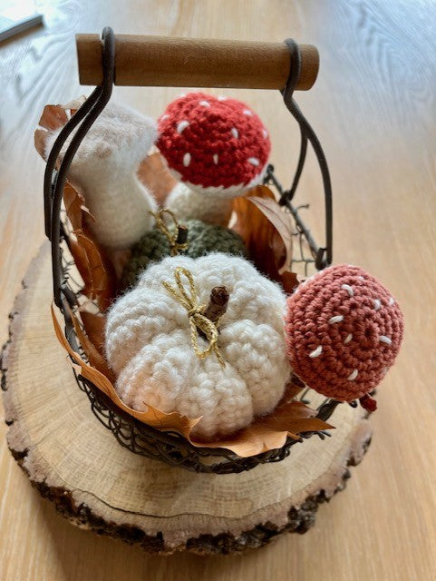 Citrouille au crochet – Décoration automnale