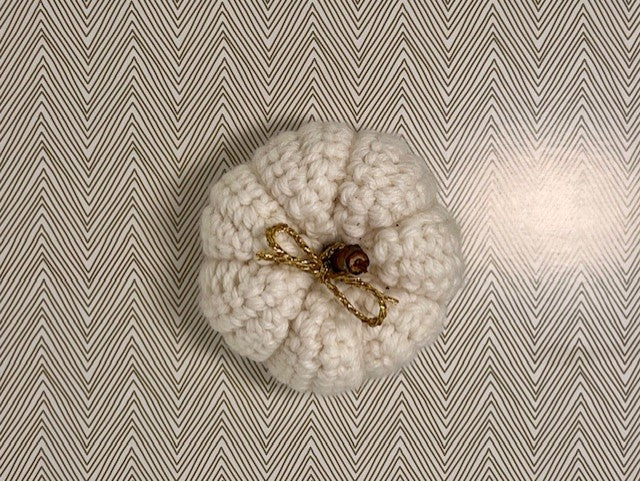 Citrouille au crochet – Décoration automnale