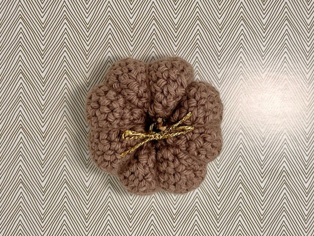 Citrouille au crochet – Décoration automnale